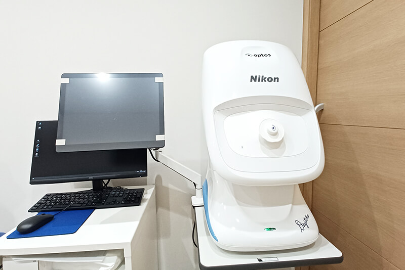 広角眼底カメラ