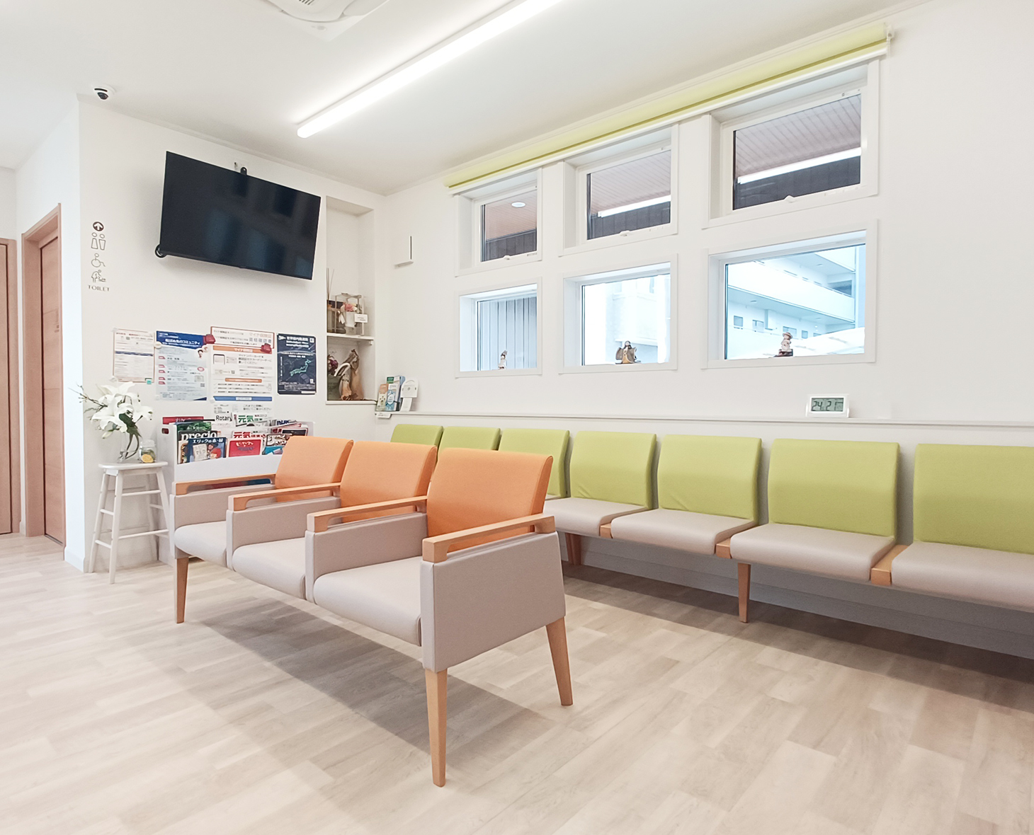 バリアフリー、土曜も診療で通いやすい